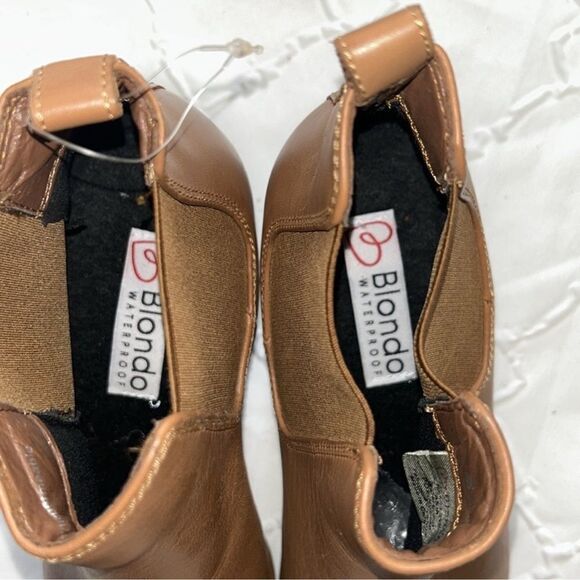 Blondo Waterproof Tan Ankle Pointed Toe Leather
Boots(Size 8.5M) - Picture 5 of 13